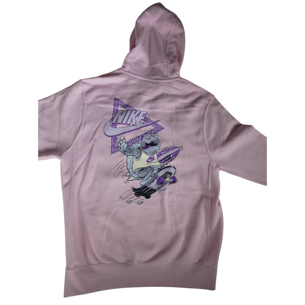 Nike Women's Pink Pullover Hoodie Small – Special Edition‎ Skateboard Turtle - Picture 4 of 5